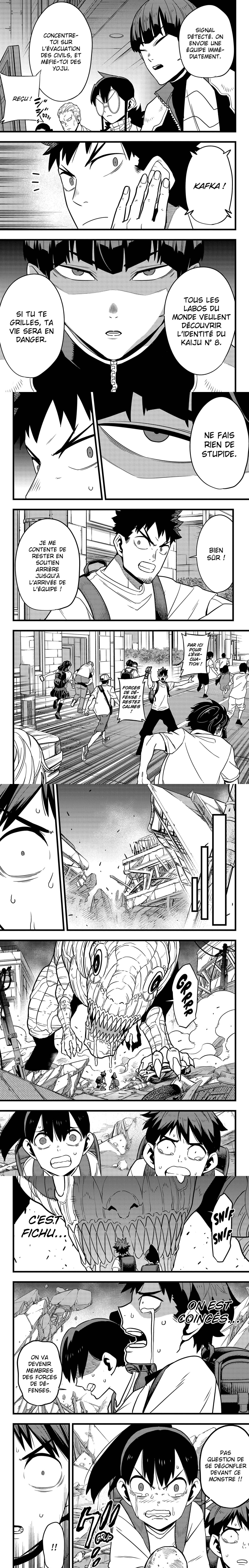 Read Kaiju N°8 FR Manga Online