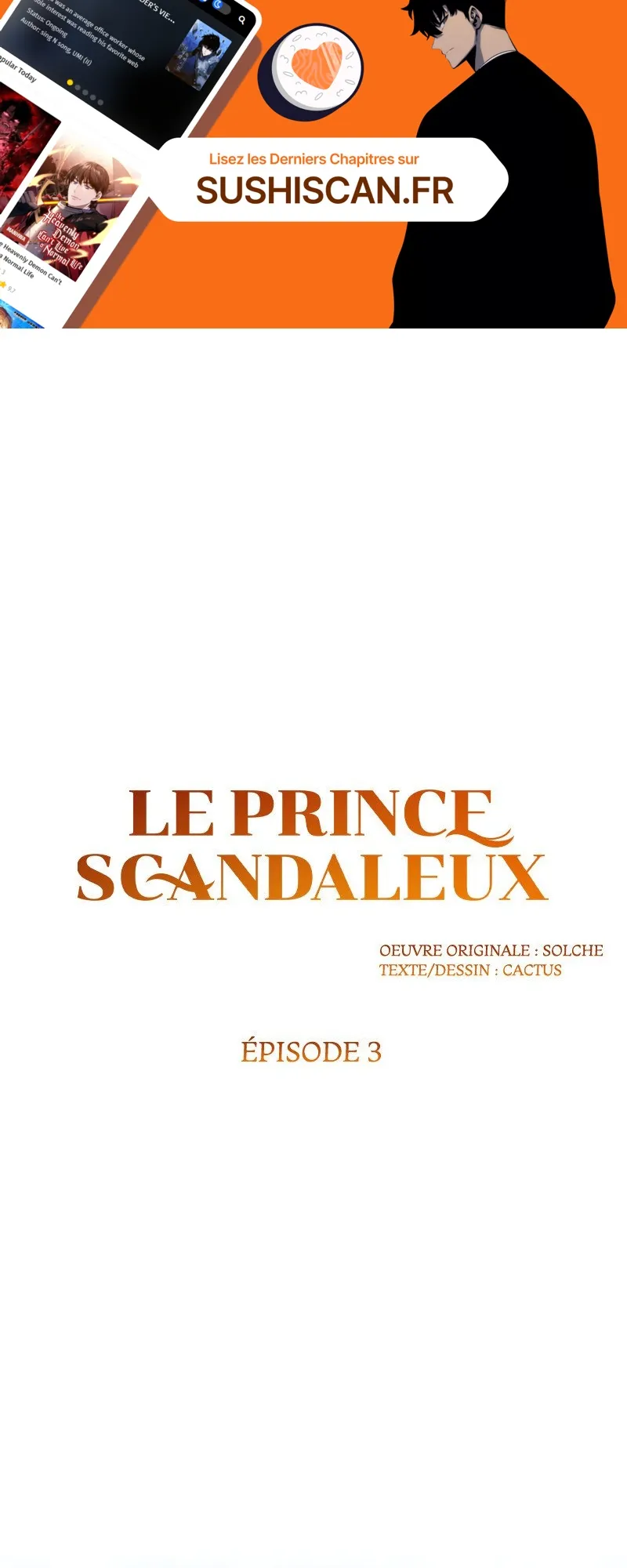 Read Le Prince scandaleux Manga Online