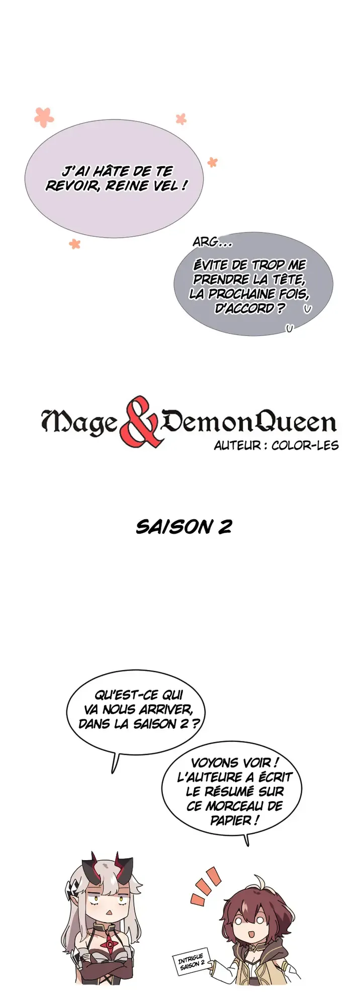 Read Mage & Demon Queen FR Manga Online