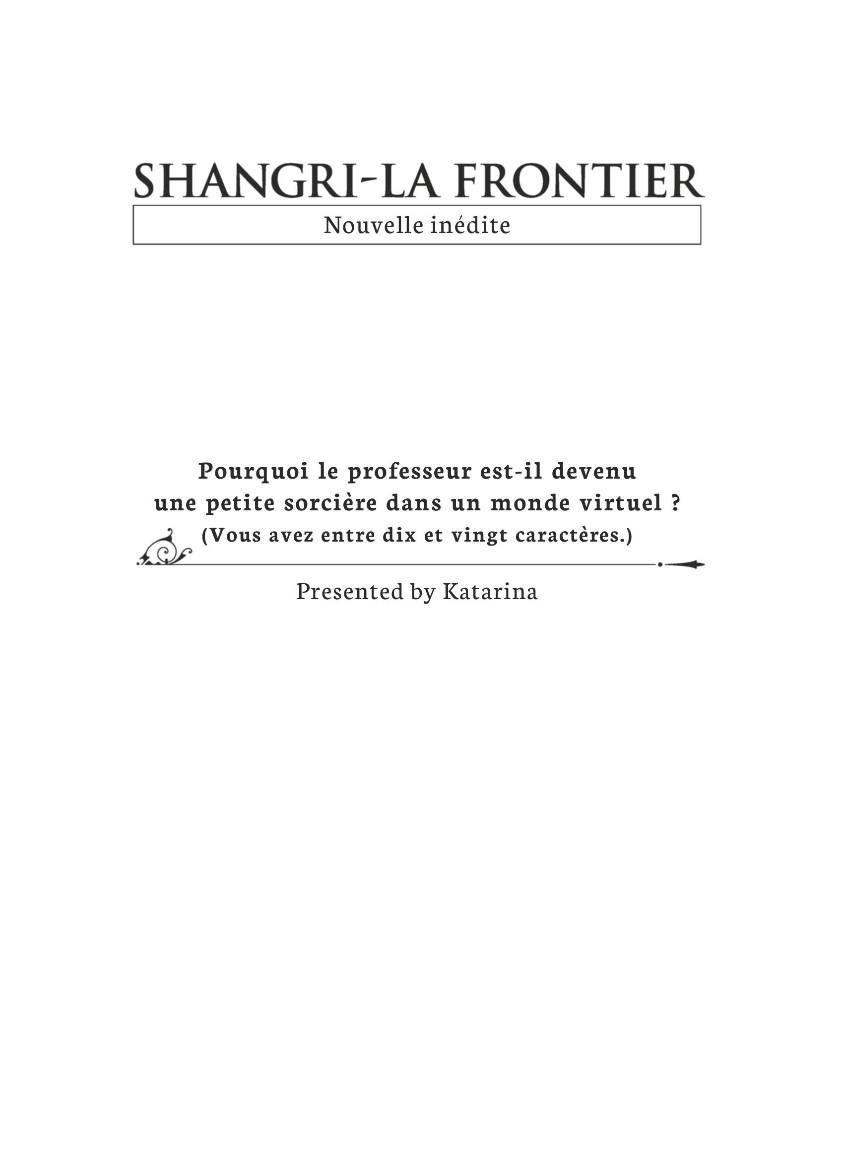 Read Shangri-La Frontier Manga Online