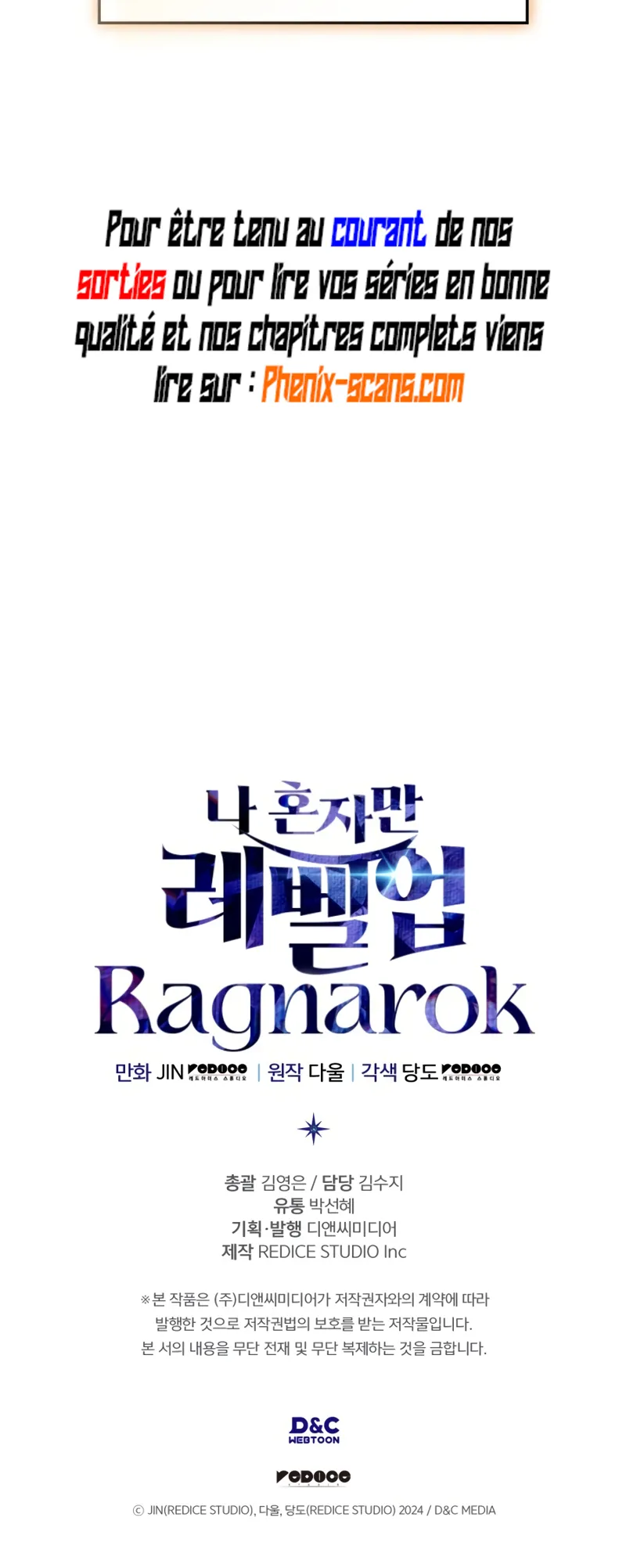 Read Solo leveling _ Ragnarok FR Manga Online