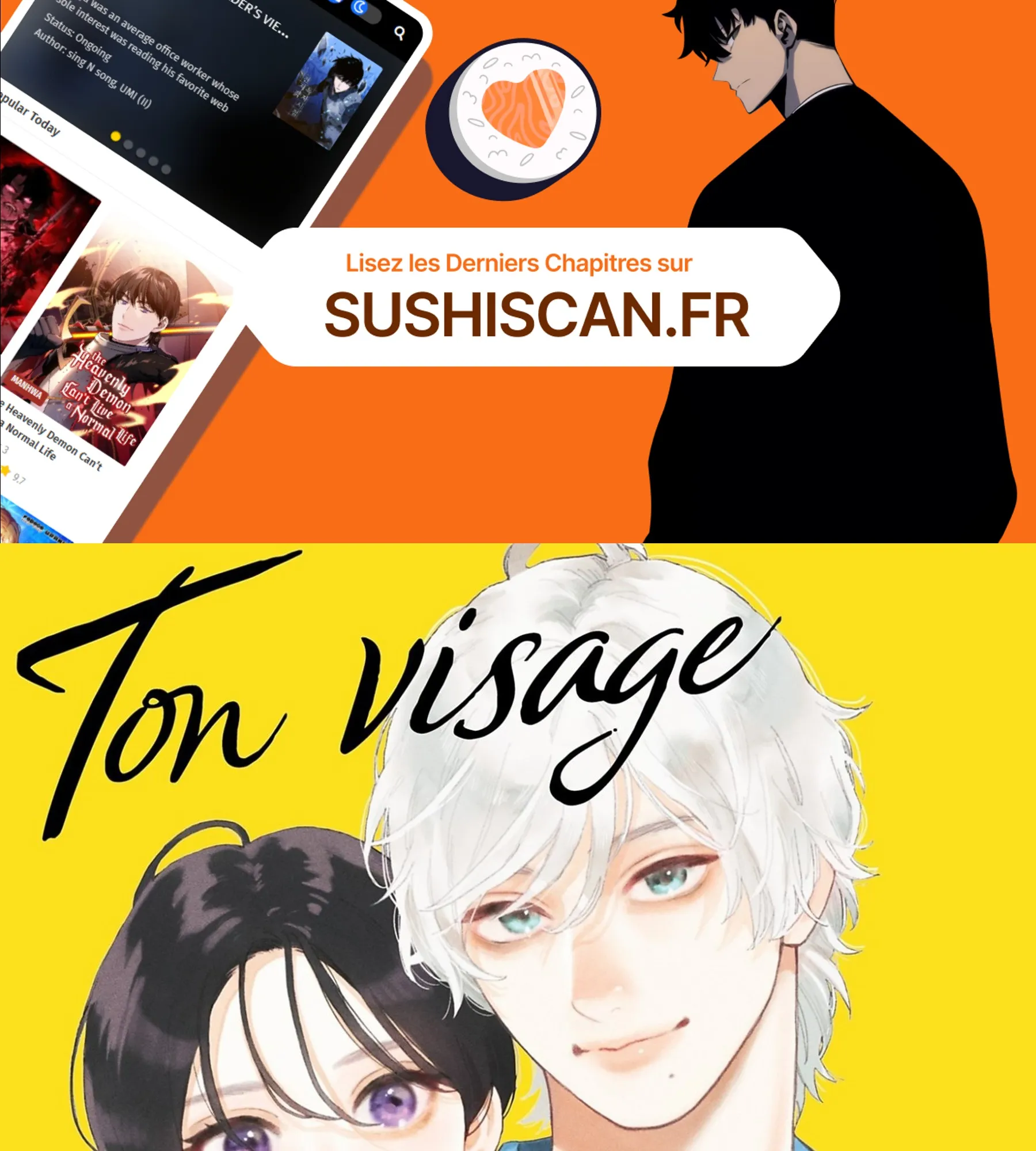 Read Ton visage au clair de lune Manga Online