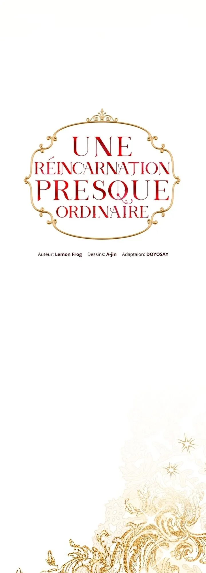 Read Une réincarnation presque ordinaire Manga Online
