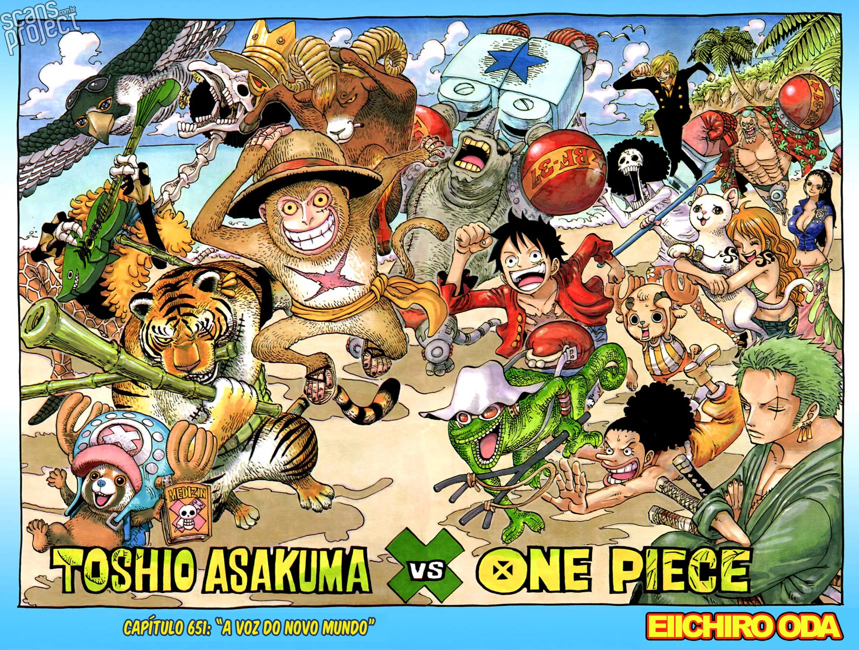 Read One Piece PT BR Manga Online