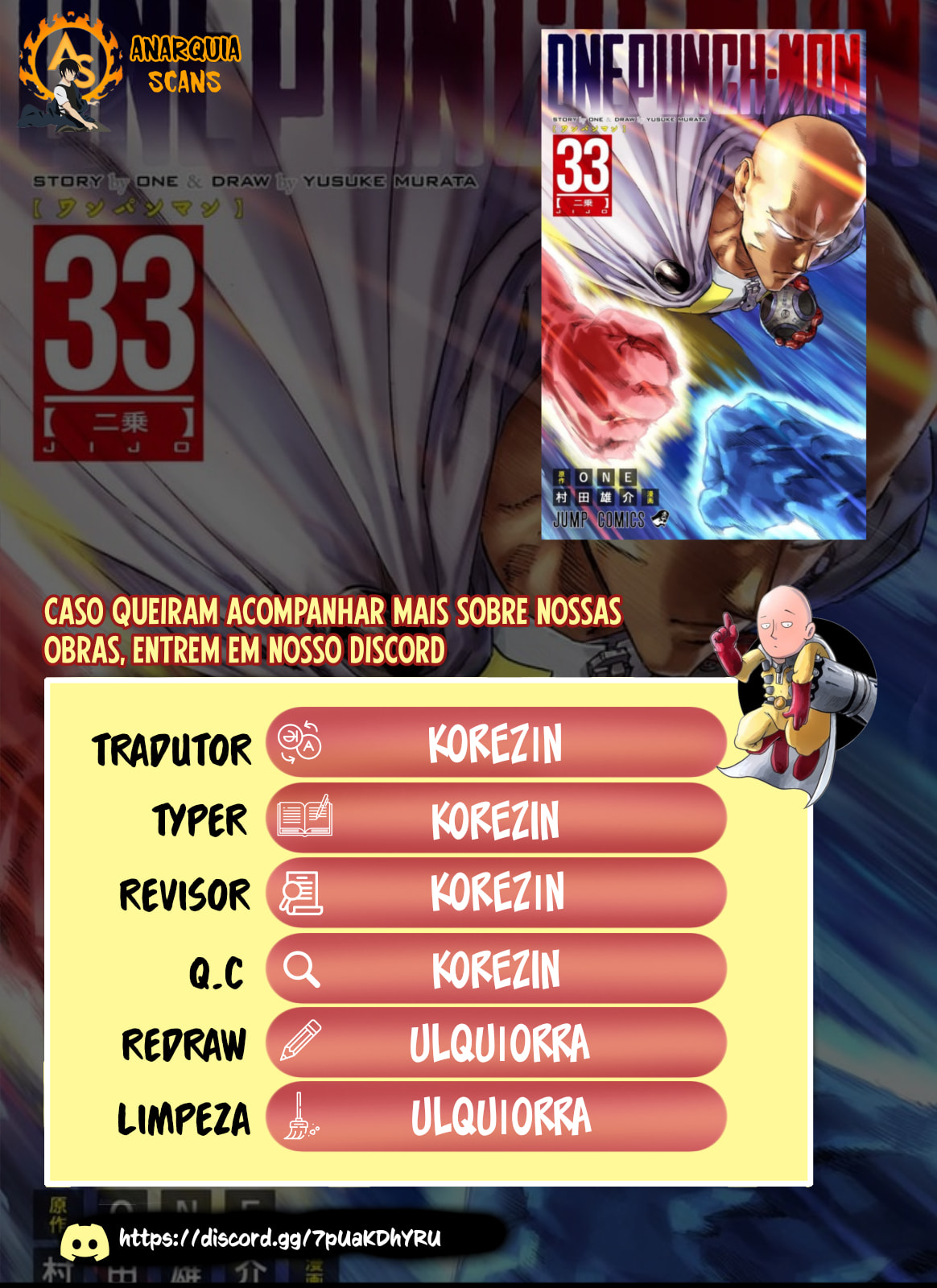 Read One Punch Man PT BR Manga Online