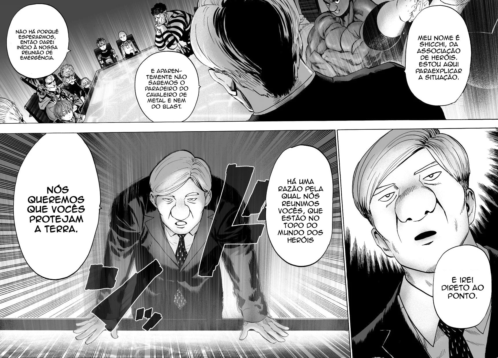 Read One Punch Man PT BR Manga Online
