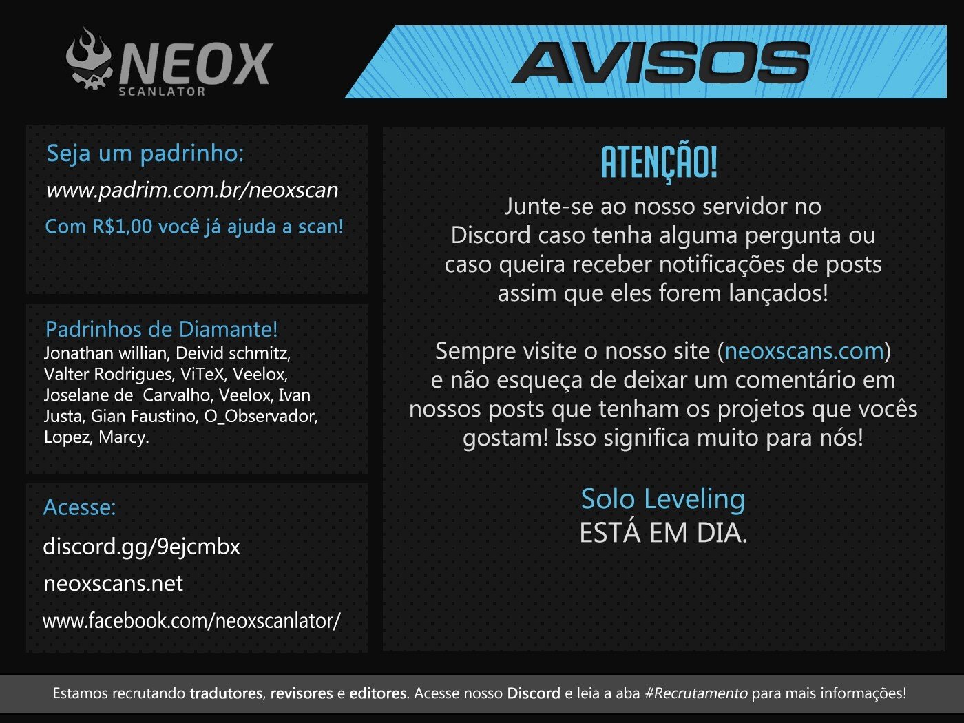 Read Solo Leveling PT BR Manga Online
